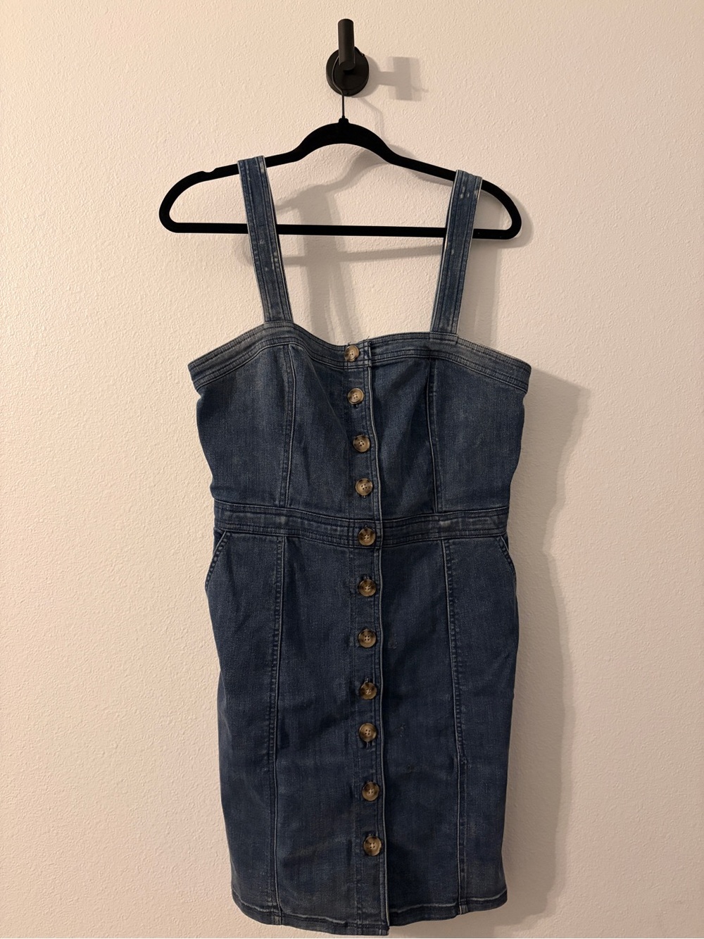 Express Women's Blue Denim dress